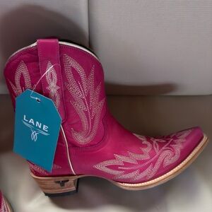 Lane Western Cowboy Boots Lexington Booties - New, Women’s Size 9